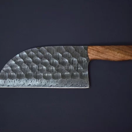 Damascus cleaver knife
