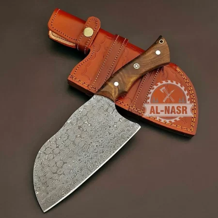 damascus chef cleaver