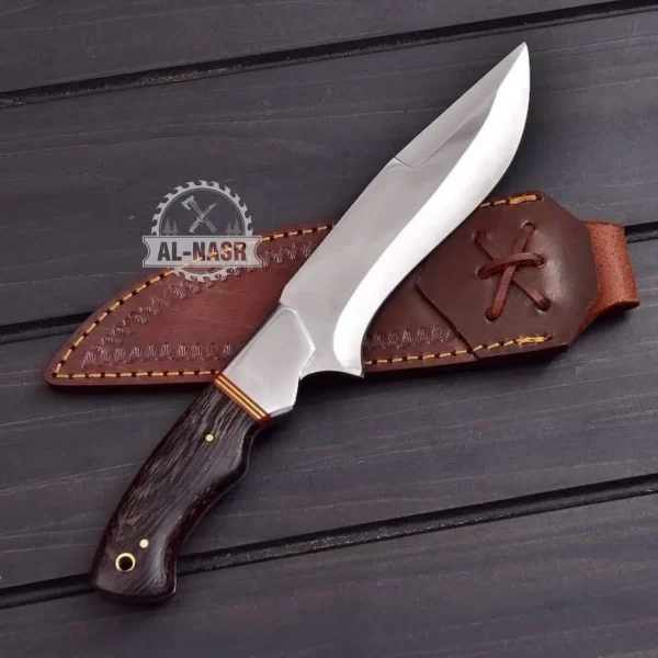 engraved bowie knife