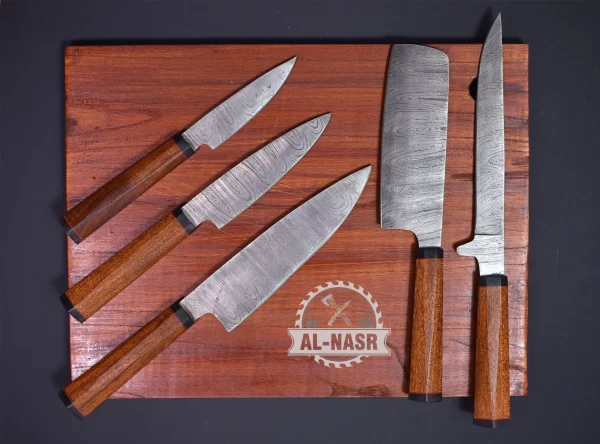 engraved chef knives