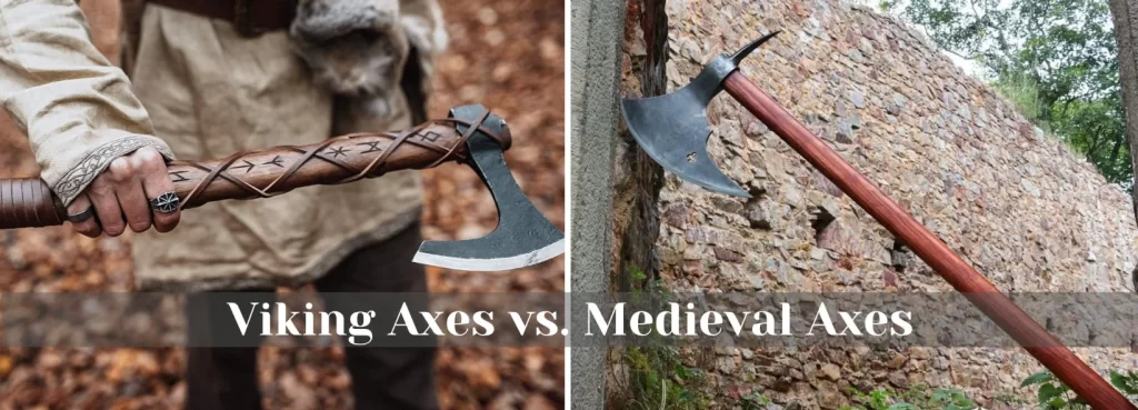 Viking axes vs. medieval axes