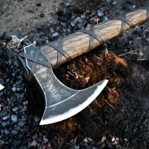 viking bearded axe